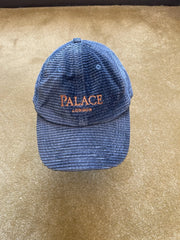 eBay 168295318822 photo 2: Men’s Palace Waff Limits 6-Panel Corduroy Cap In Blue (FW 2018)