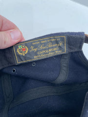 eBay 168522868414 photo 8: Supreme Loro Piana Wool Capolavoro Camp Cap In Navy (FW 2021) One Size