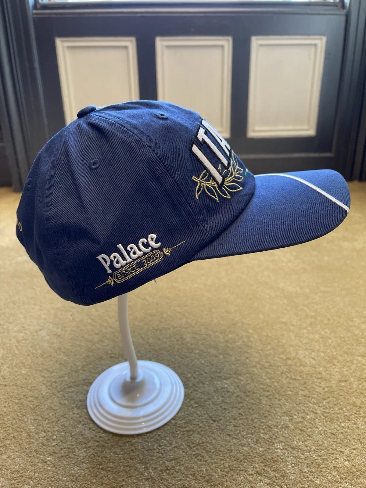 eBay 168205474992 photo 2: Men’s Palace Italia 6-Panel Cap in Navy (SS 2024), Brand New In Packaging