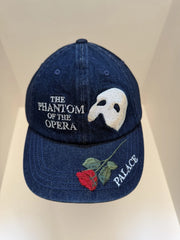 eBay 168557610656 photo 1: Palace Phantom Of The Opera 6-Panel Cap In Stonewash Denim (FW 2024) One Size