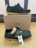 eBay 168552577279 photo 1: Men’s Clark’s Originals Natalie European Exclusive Shoes In Deep Green Size UK 8