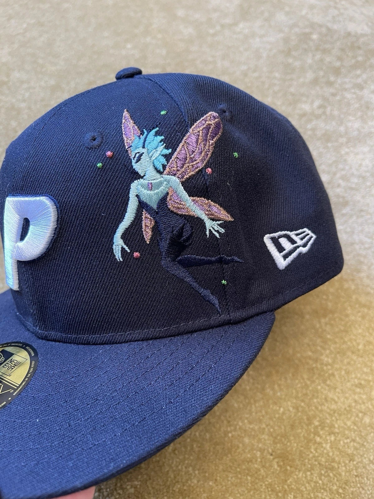 eBay 168059787915 photo 4: Men’s Palace Fairy P New Era 59Fifty Cap in Navy (SS25) Size 7, BNWT