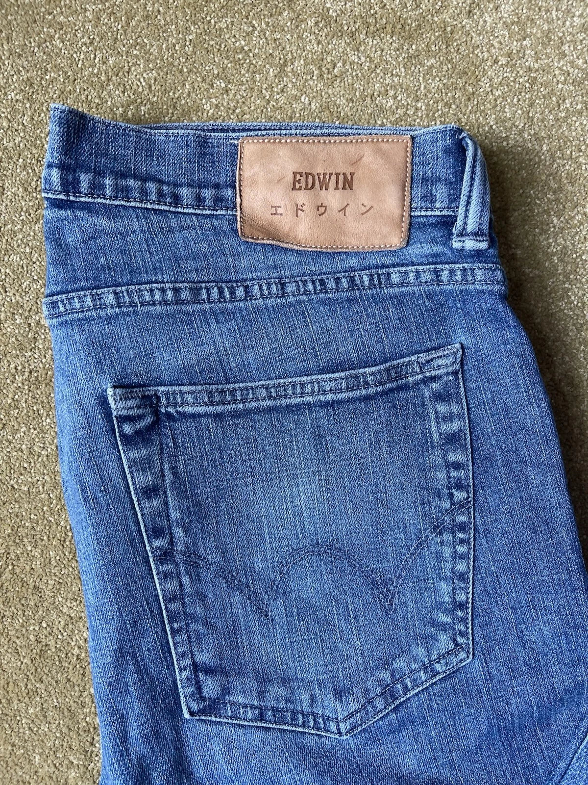 eBay 168527865721 photo 2: Men’s Edwin ED-85 Slim Tapered Japanese Denim Jeans Size W34/L32