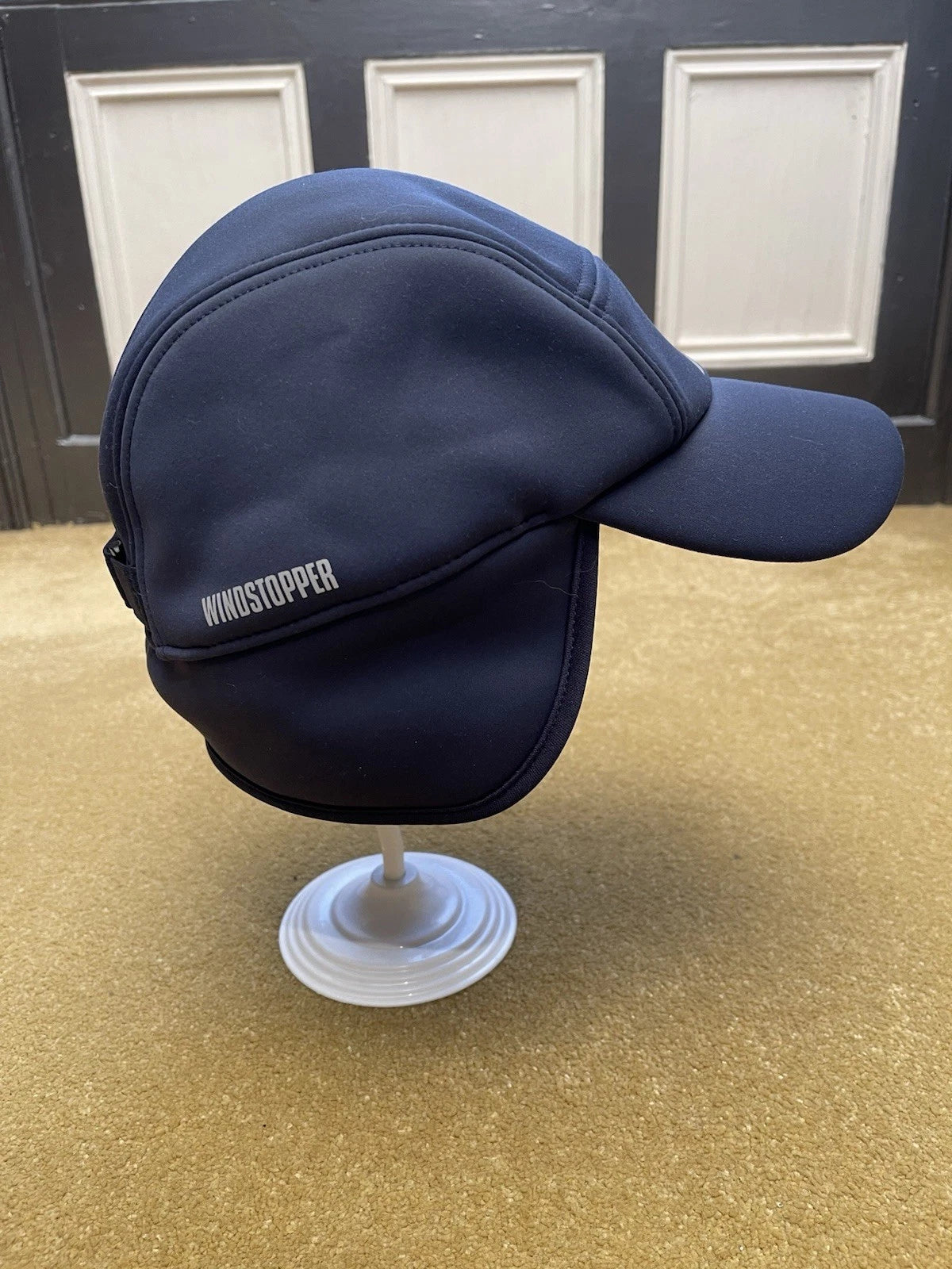 eBay 168149686591 photo 3: Men’s Palace Gore-Tex Windstopper Ear Flap 5-Panel Cap in Navy Size L/XL FW 2024