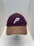 eBay 168525639905 photo 1: Palace P 6-Panel Cord/Suede Cap In Burgundy (FW 2017) One Size