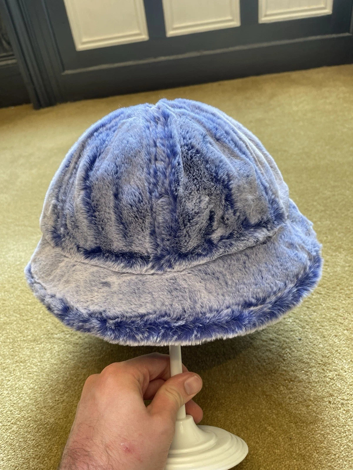 eBay 168388417375 photo 4: Palace Teddy Bucket Hat In Blue (SS 2023) Size L/XL