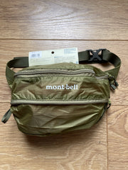eBay 168529129823 photo 5: Montbell Pocketable Light Banana Pouch Waist Bag In Khaki, BNWT