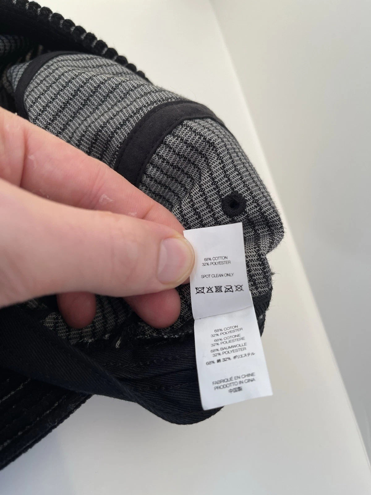 eBay 168443843574 photo 5: Supreme 2-Tone Corduroy Camp Cap In Black (SS 2023) One Size