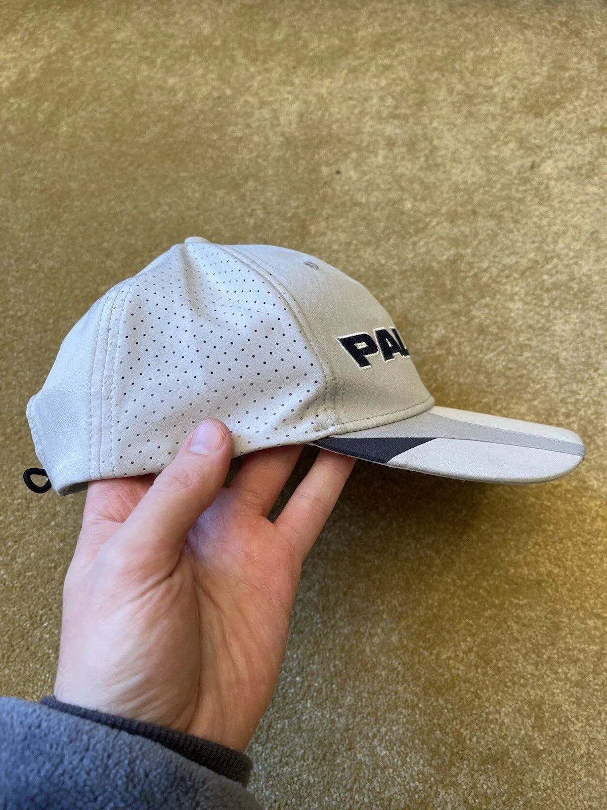 eBay 168084693361 photo 3: Men’s Palace ‘Pallas’ 6-Panel Cap in Grey (FW 2023)