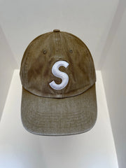 eBay 168540228034 photo 2: Supreme Pigment Coated S Logo 6-Panel Cap In Brown (SS 2026) One Size, Brand New