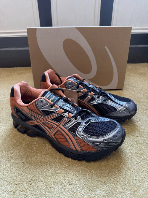 eBay 168552614604 photo 1: Men’s ASICS Gel-Nimbus 10.1 Trainers In Black/Rust Orange Size UK 8, BNIB