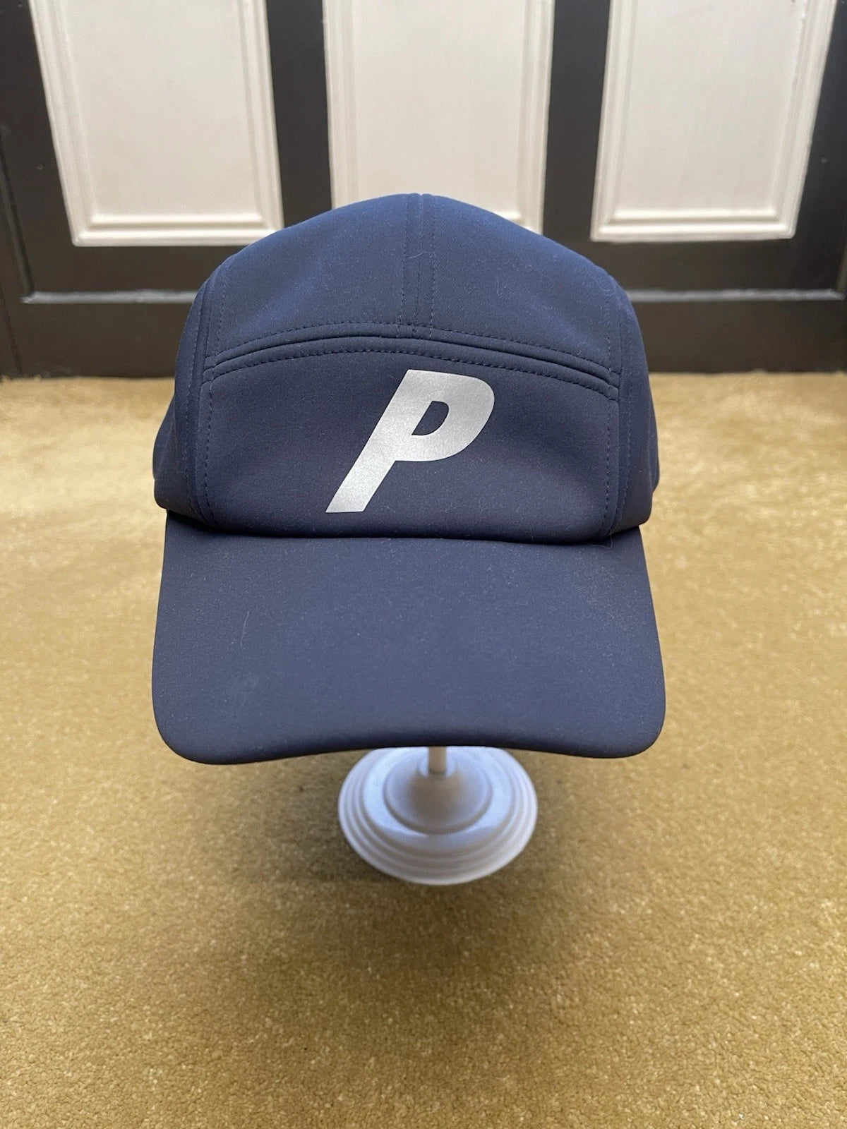eBay 168149686591 photo 1: Men’s Palace Gore-Tex Windstopper Ear Flap 5-Panel Cap in Navy Size L/XL FW 2024
