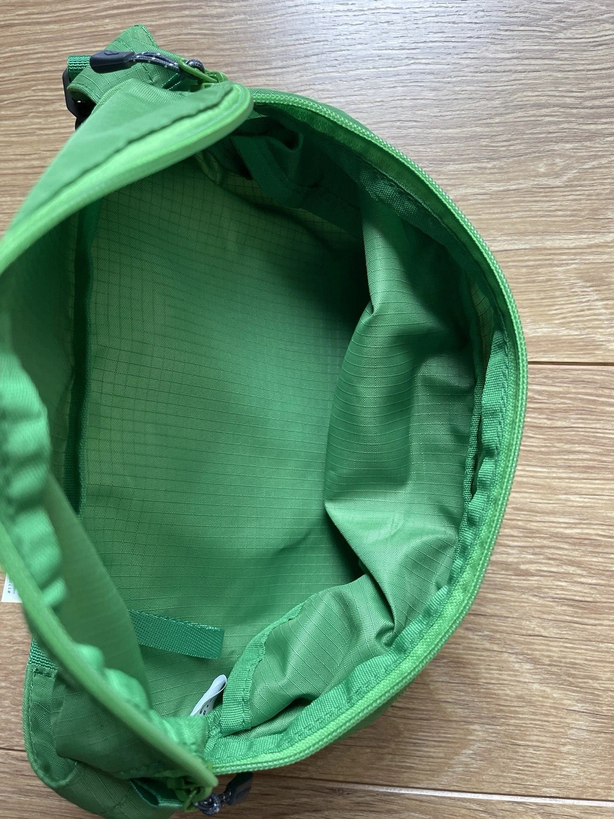 eBay 168529039757 photo 6: Montbell Pocketable Light Banana Pouch Waist Bag In Green, BNWT
