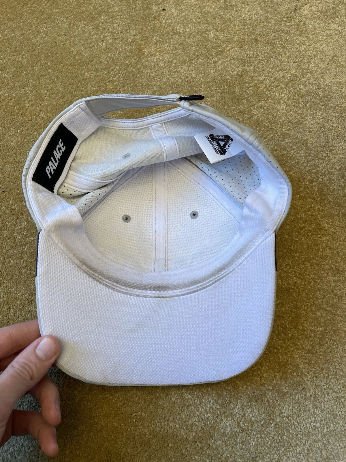 eBay 168084693361 photo 7: Men’s Palace ‘Pallas’ 6-Panel Cap in Grey (FW 2023)