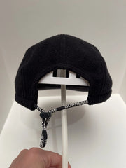 eBay 168449721163 photo 4: Supreme Fleece Pull Cord Camp Cap In Black (FW 2018) One Size