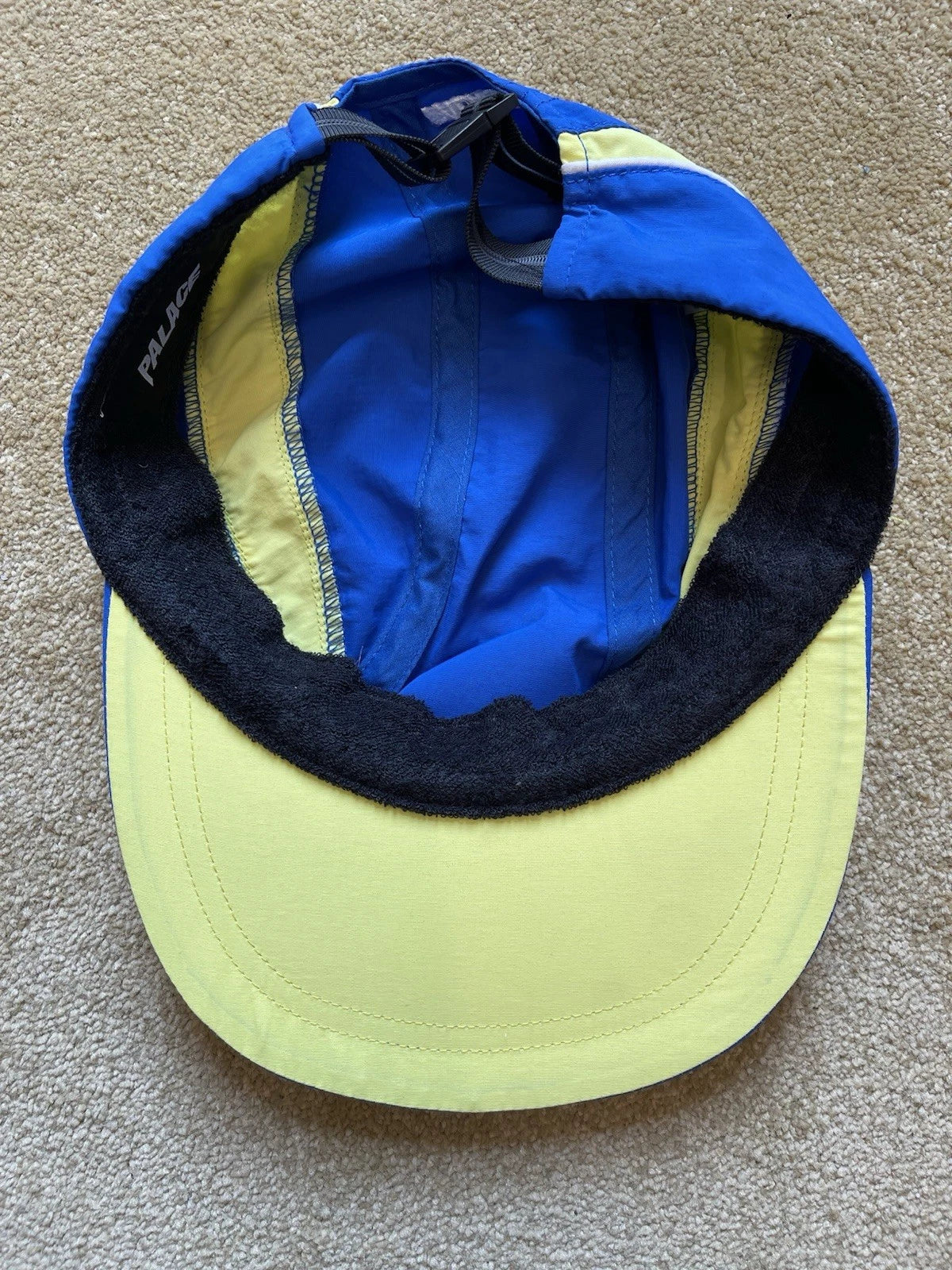 eBay 168421537392 photo 6: Men’s Palace Massimo Forza Shell Runner Cap In Ultra Blue (SS 2023)