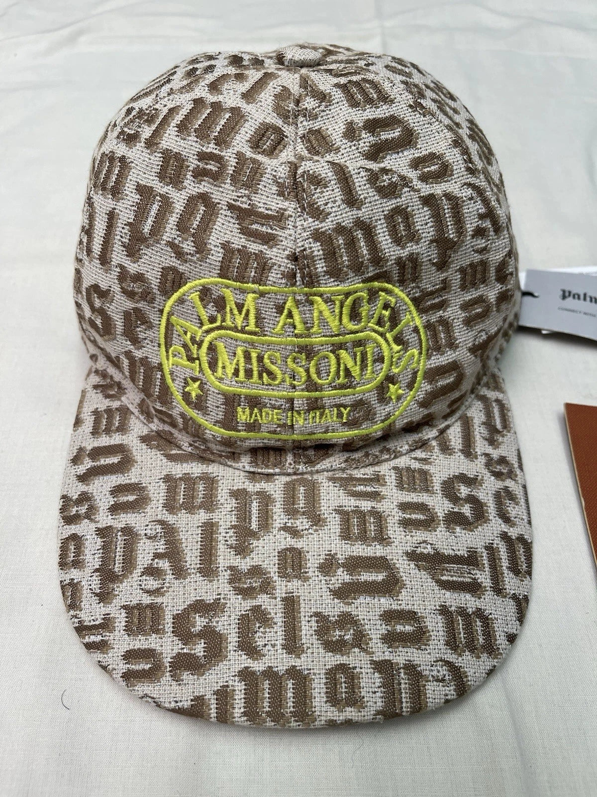 eBay 167754973539 photo 2: Palm Angels x Missoni Monogram Cap, Brand New With Tags
