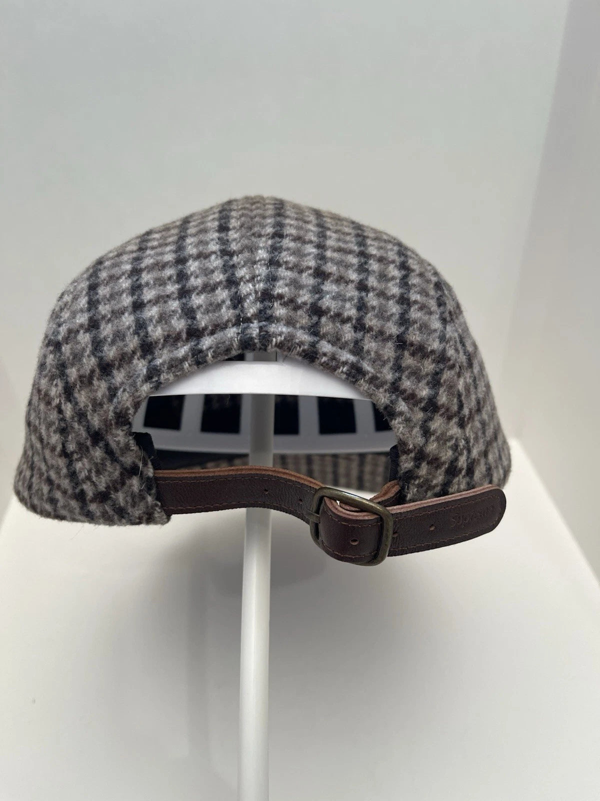 eBay 168520570678 photo 4: Supreme Houndstooth Wool Camp Cap In Brown (FW 2023) One Size