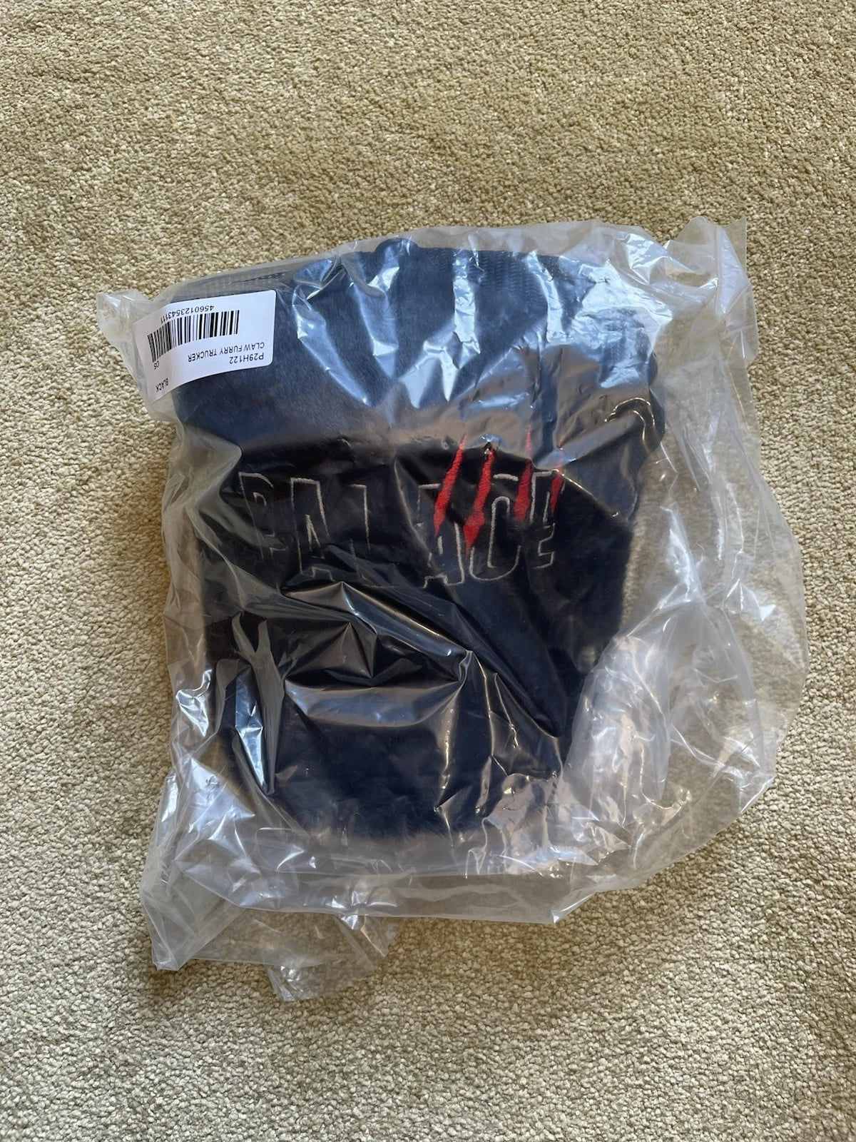 eBay 168357558201 photo 10: Palace Claw Furry Trucker Cap in Black (FW 2025)