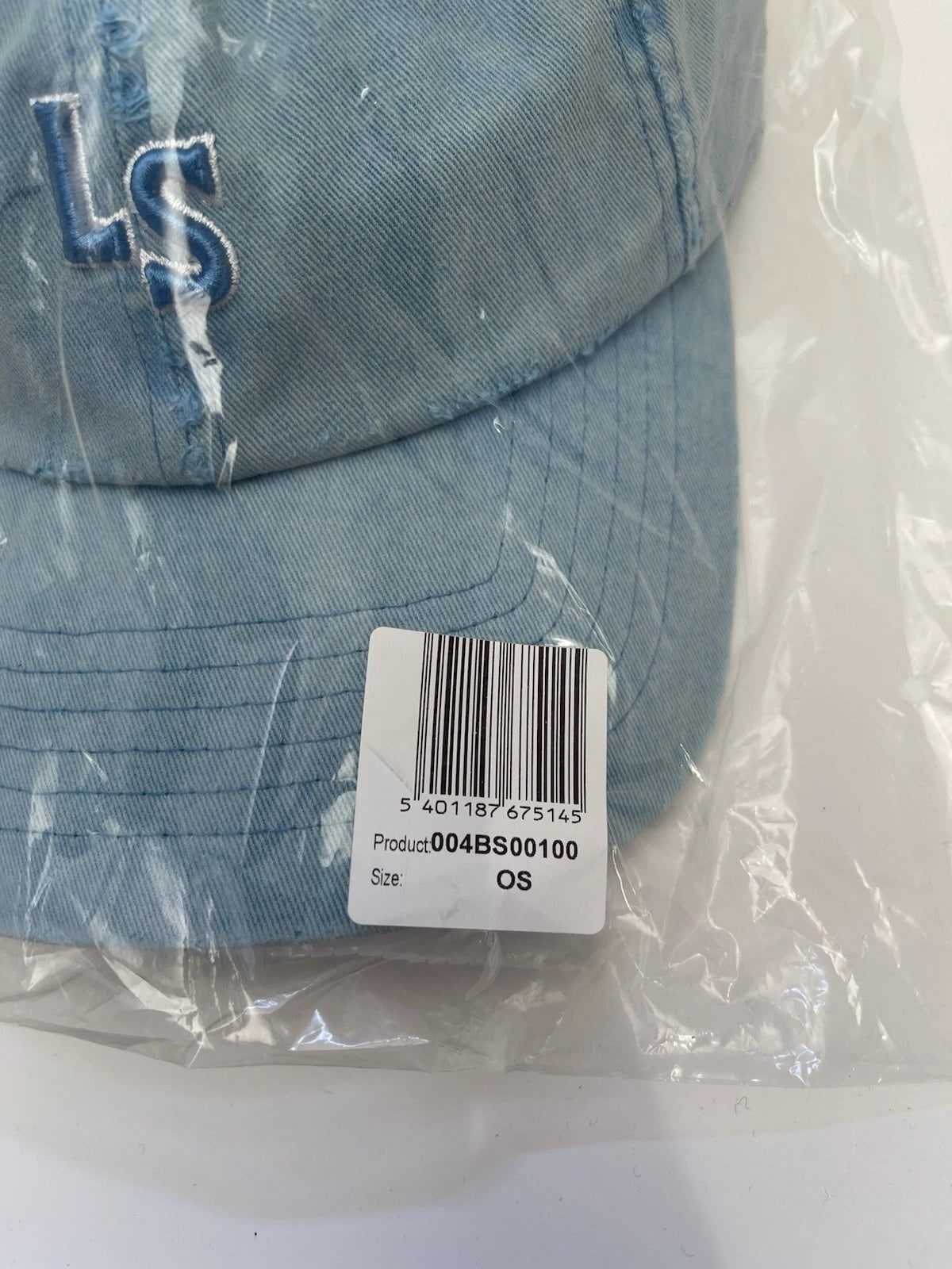 eBay 168515632268 photo 10: Levi’s LS Monogram Logo Cap In Washed Blue, One Size, BNWT